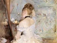Morisot, Berthe - Lady at her Toilet